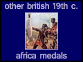 other british 19th century africa medals