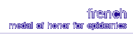 french medal of honor for epidemics
