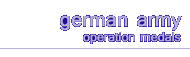 German Army Operations Medals
